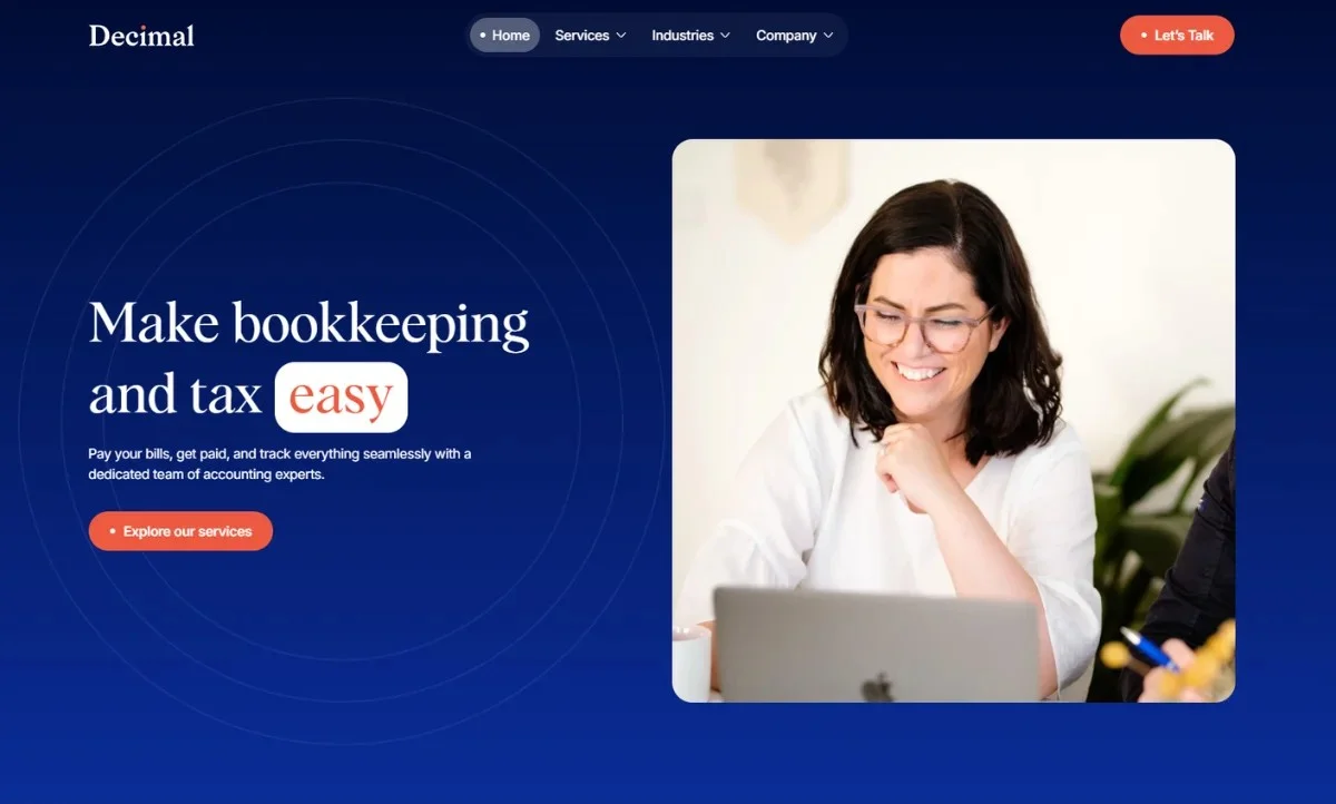 KPMG Spark, now Decimal Homepage